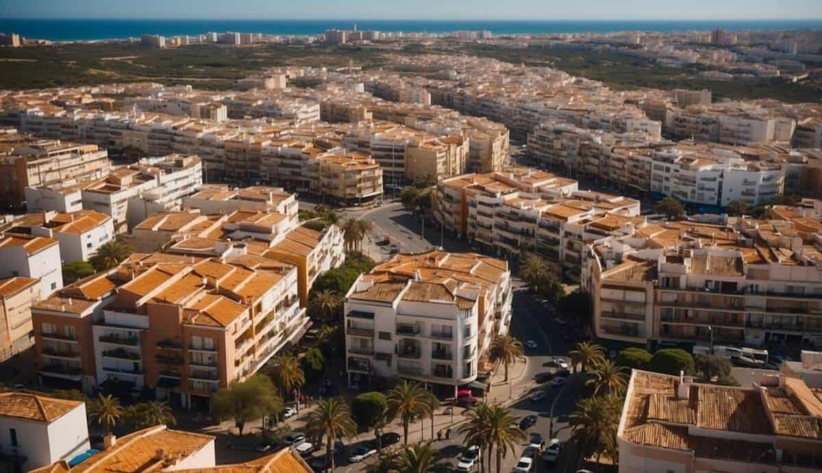 A bustling real estate market in Huelva, Spain. Five top real estate agencies in the area